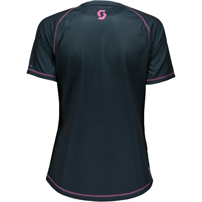 Scott Trail 40 Ladies Jersey - Dark Blue / Orchid Violet - Image 2