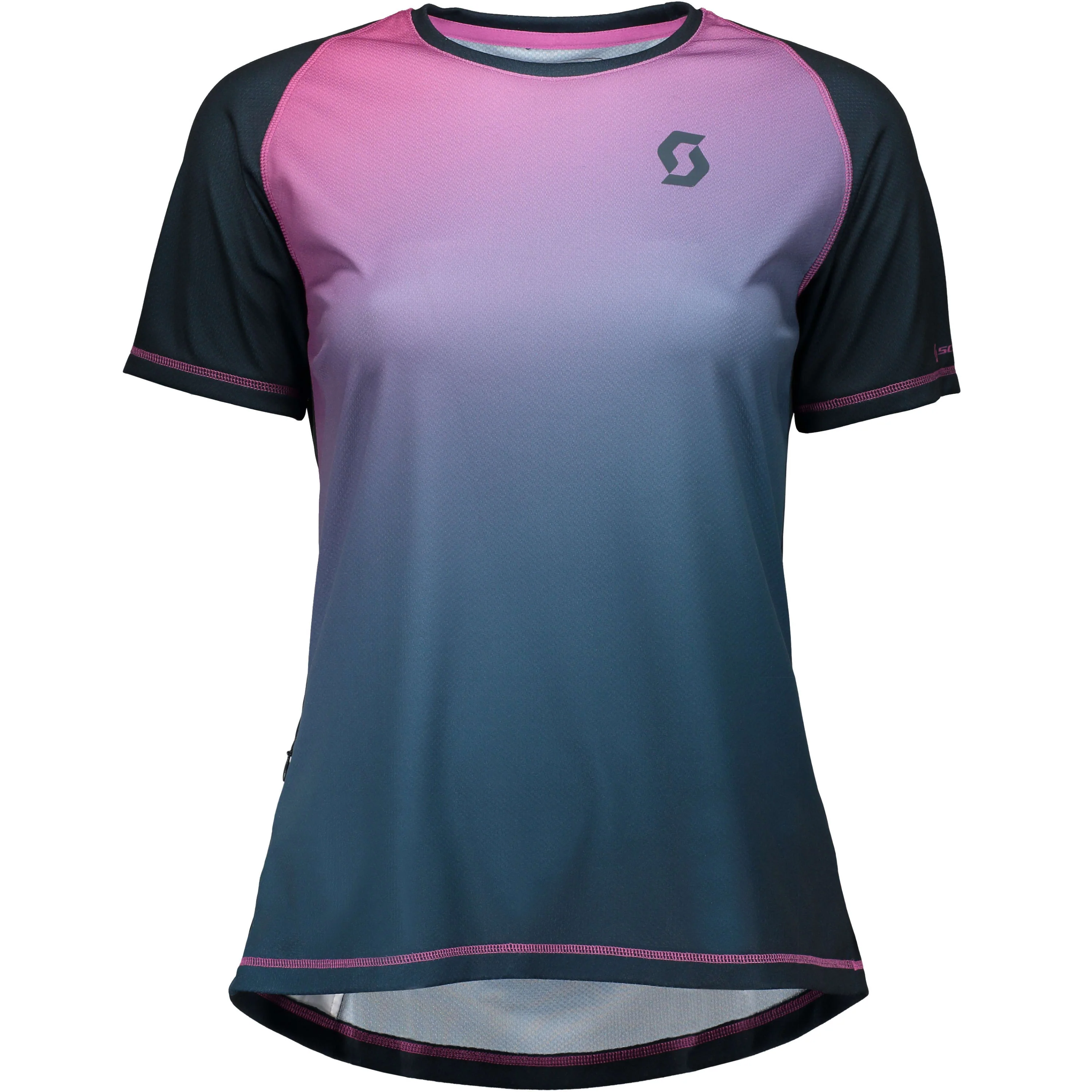 Scott Trail 40 Ladies Jersey - Dark Blue / Orchid Violet - Image 3