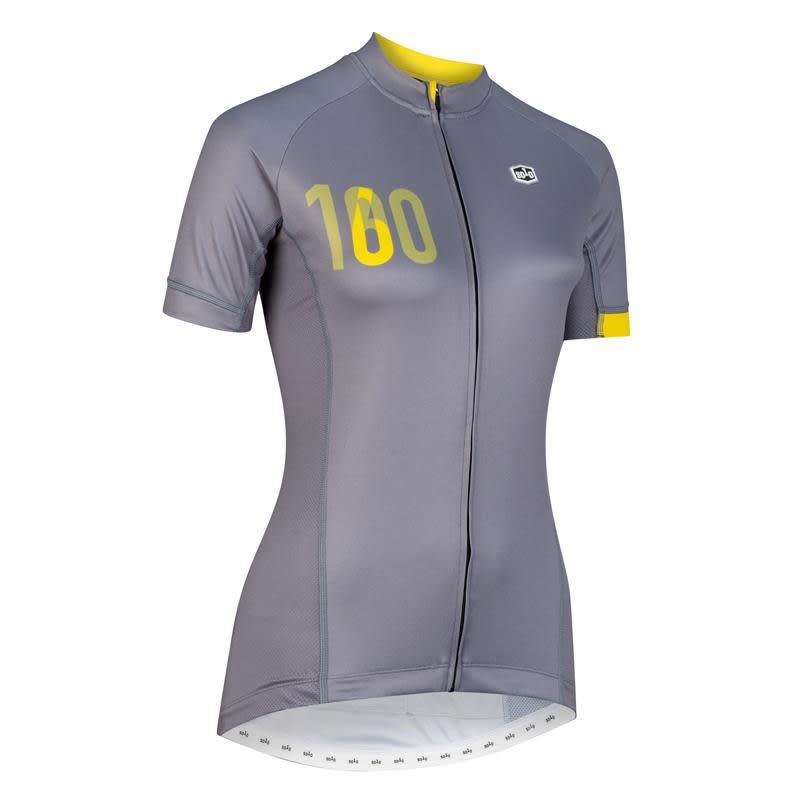 Solo Century Jersey Womens - Grey / Gold - Image 4