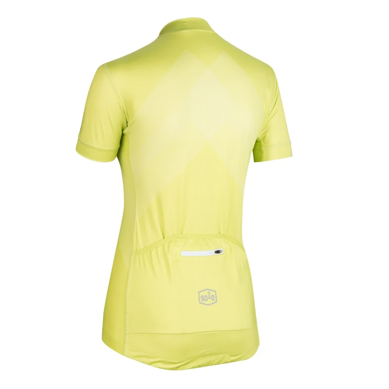 Solo Jersey Lightweight Womens - Sulphur Yellow - Image 2