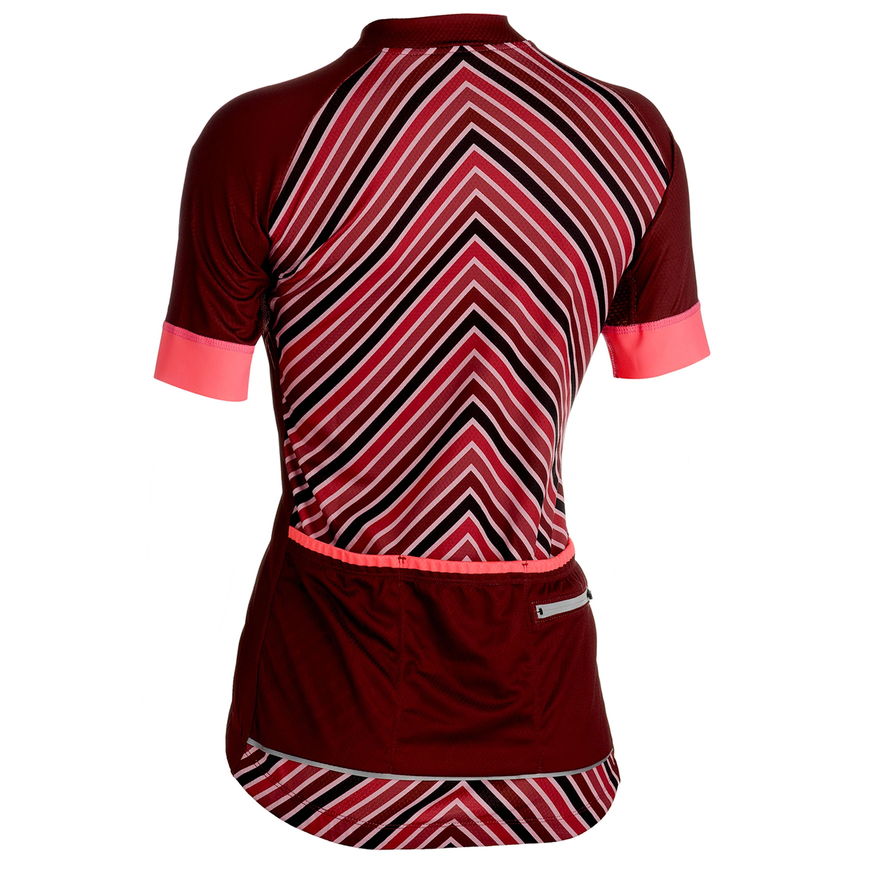 Solo Omni Chevron Jersey Ladies - Wine - Image 4