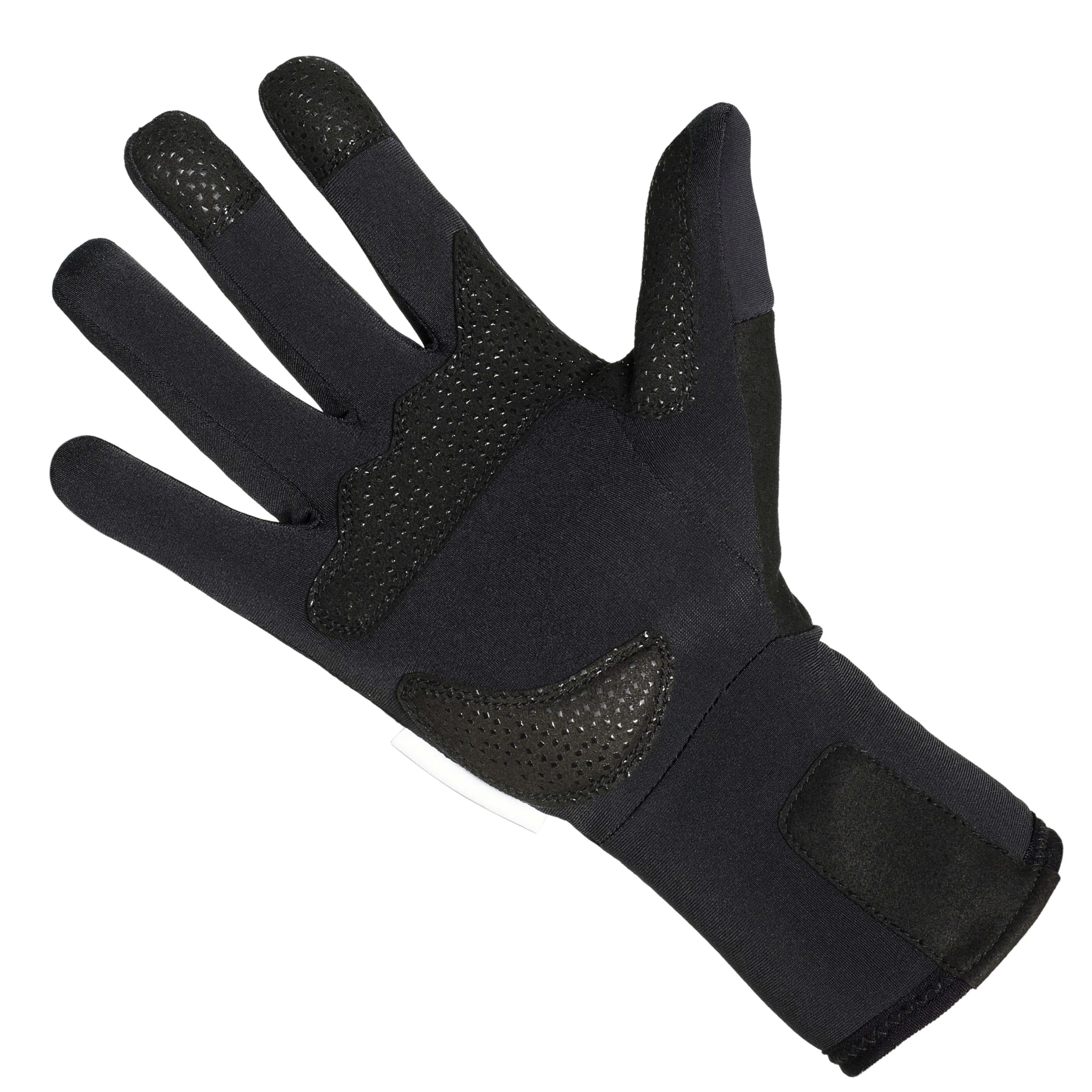 Solo Softshell Long Finger Glove - Black - Image 3