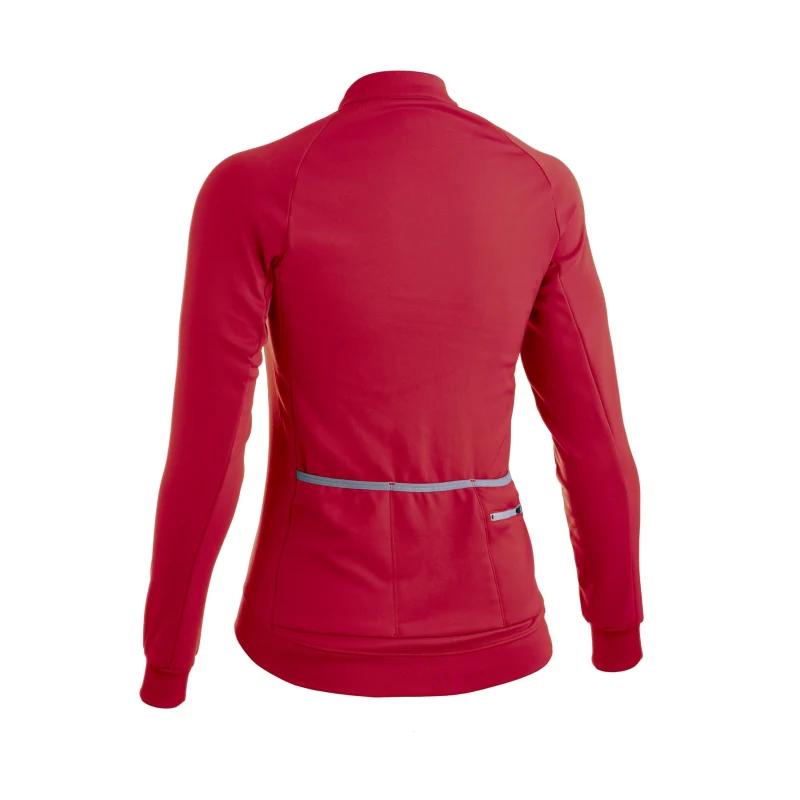 Solo Winter Jersey Womens Longsleeve - Wine - Image 2