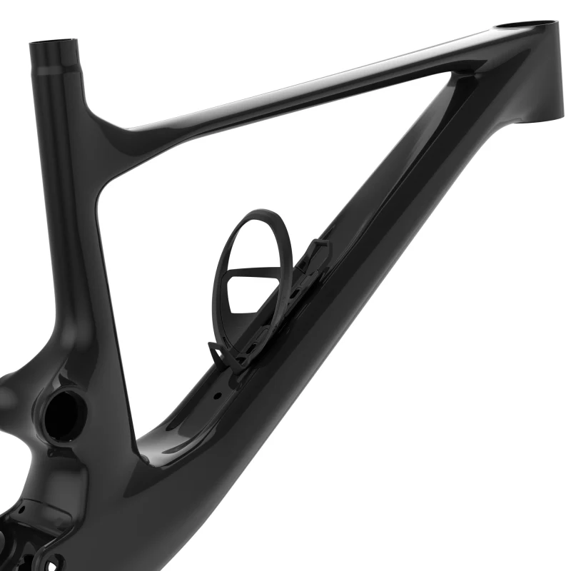 Syncros Cache Cage 2.0 Bottle Cage - Black / Gloss Fire Orange - Image 2