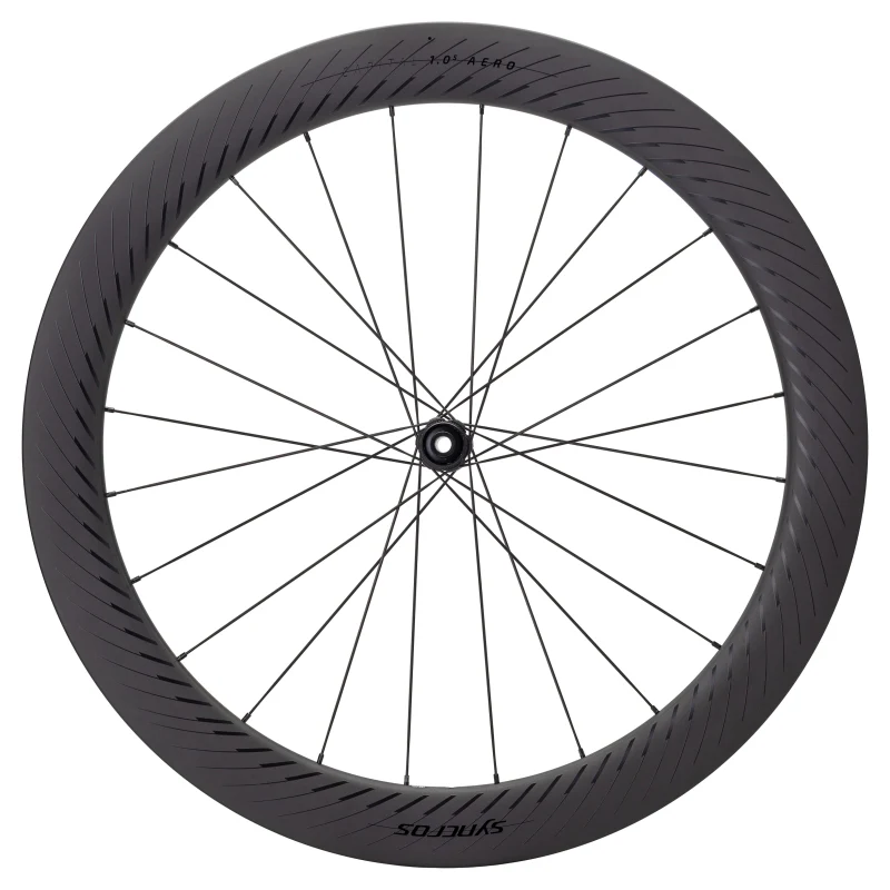Syncros Capital 1.0 Aero 60MM 700C Front Wheel - Black Matt