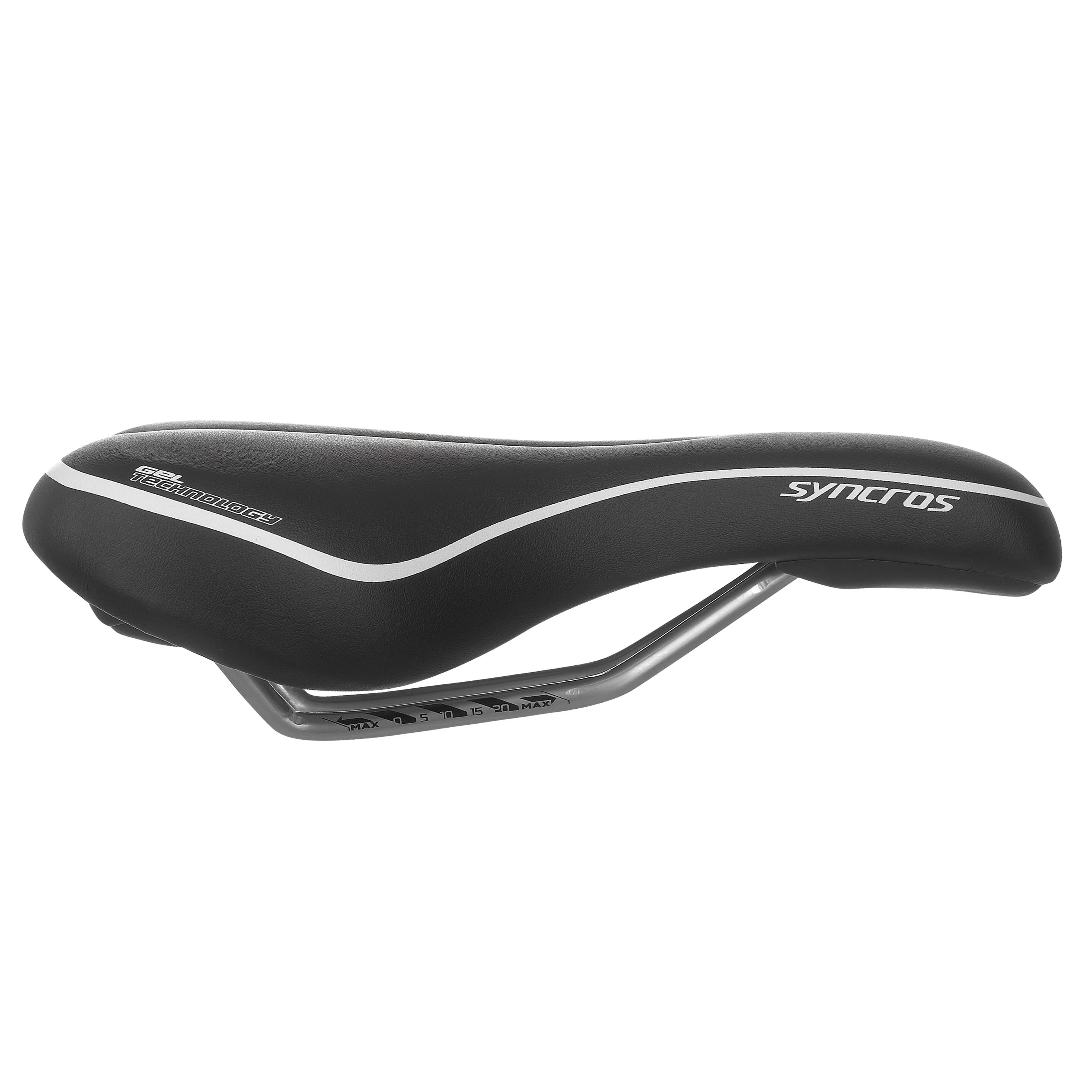 Syncros Urban Sport 1.5 Gel Ladies Saddle - Black - Image 3