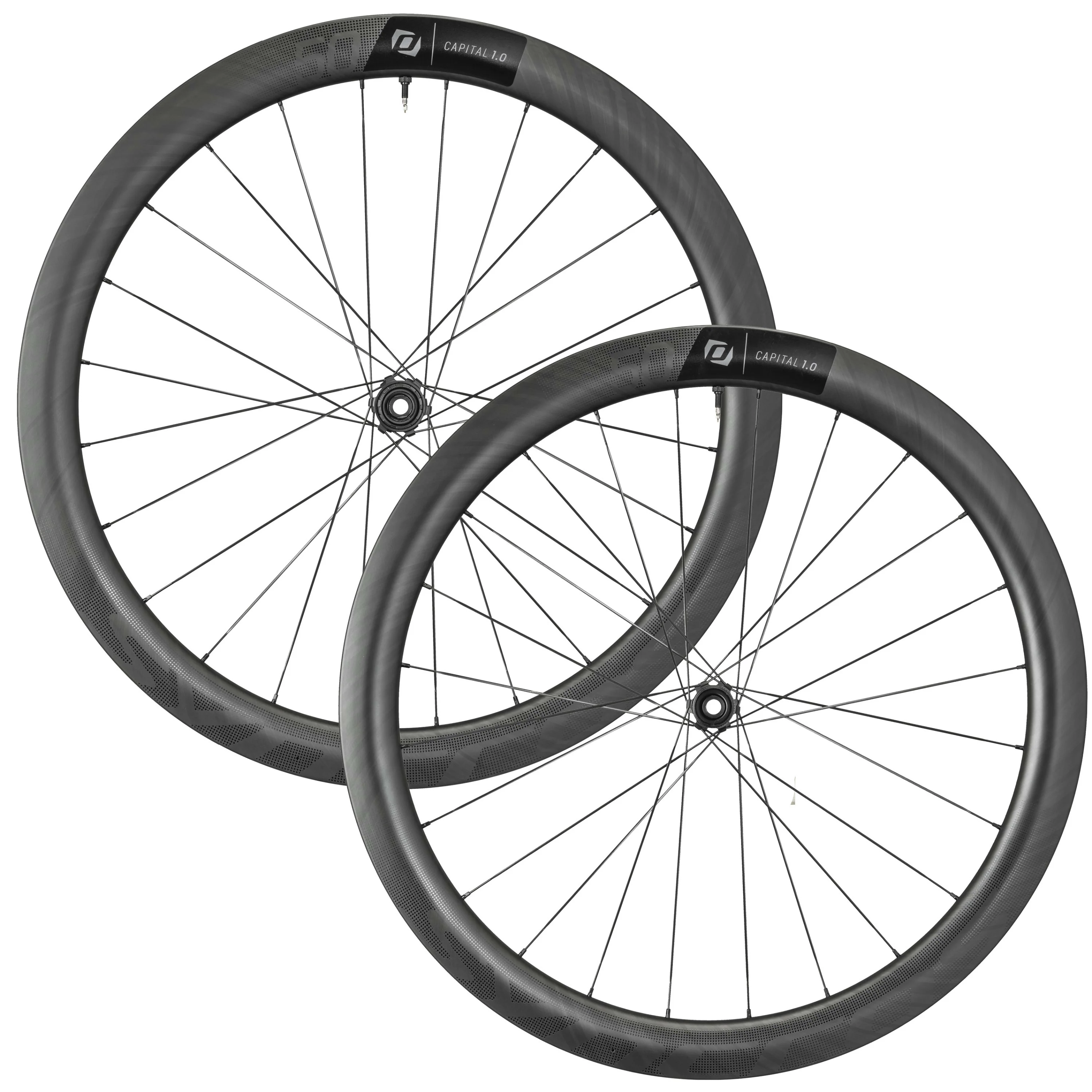 Syncros Capital 1.0 50 700C Wheelset - Black - Image 2